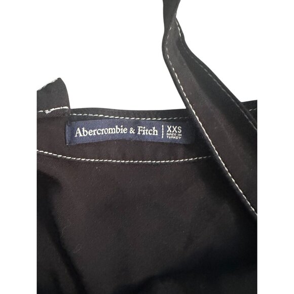 ABERCROMBIE & FITCH Black Buttoned Jumpsuit Size XXS - Picture 5 of 8